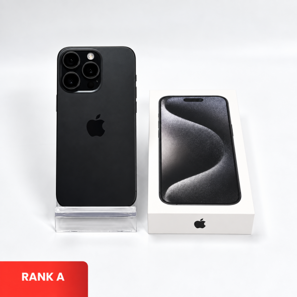 APPLE iPhone 15 Pro 5G Black Titanium - Sim Free | ROM: 256GB | Battery Health: 87% |  IMEI: 355860520293208 | RANK A