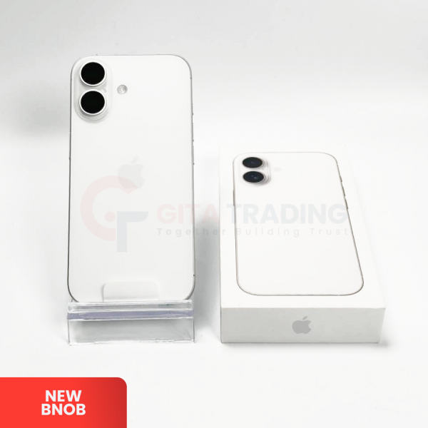 APPLE iPhone 17 5G White - Sim Free (SIM FISIK) | ROM: 256GB | Single Sim & Silent Camera | IMEI: 358190682809147 | NEW BNOB
