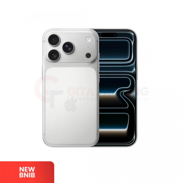 APPLE iPhone 17 Pro 5G Silver - Sim Free (SIM Fisik) | Silent Camera & Single SIM | ROM: 512GB | IMEI: 352406910154940 | NEW BNIB