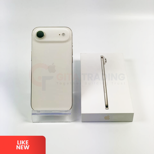 APPLE iPhone Air 5G Light Gold - Sim Free (eSIM) | ROM: 256GB | Battery Health 100% | IMEI: 356770692607292 | LIKE NEW