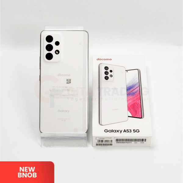 SAMSUNG Galaxy A53 5G Awesome White - Sim Free | ROM: 128GB | IMEI: 358542665734314 | NEW BNOB