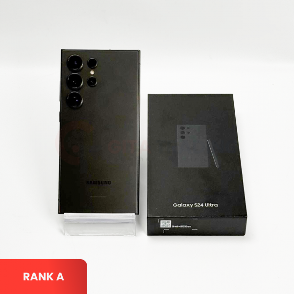 Samsung Galaxy S24 Ultra 5G Titanium Black - SIM Free | ROM: 256GB | RAM: 12GB | Dual Sim & Silent Camera | IMEI: 351123963723122 | RANK A
