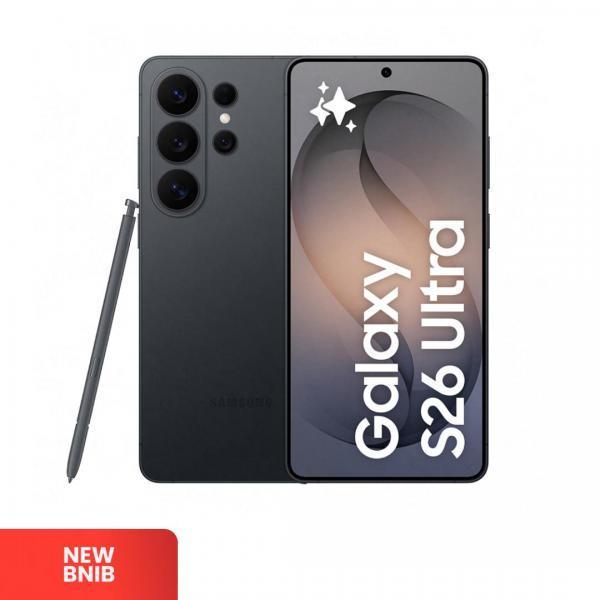 SAMSUNG Galaxy S26 Ultra 5G Black - Sim Free | ROM: 1000GB (1TB) | RAM: 16GB | DUAL SIM & SILENT CAMERA | IMEI: 356769481130144 | NEW BNIB